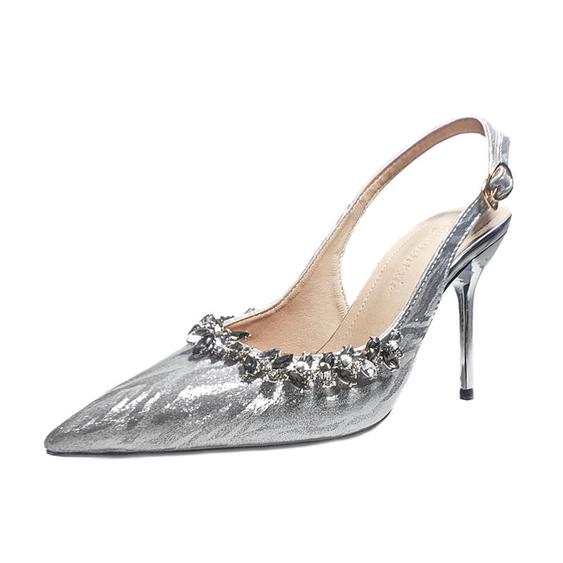 AJPAP Pu Slim Heel High Heels Women's