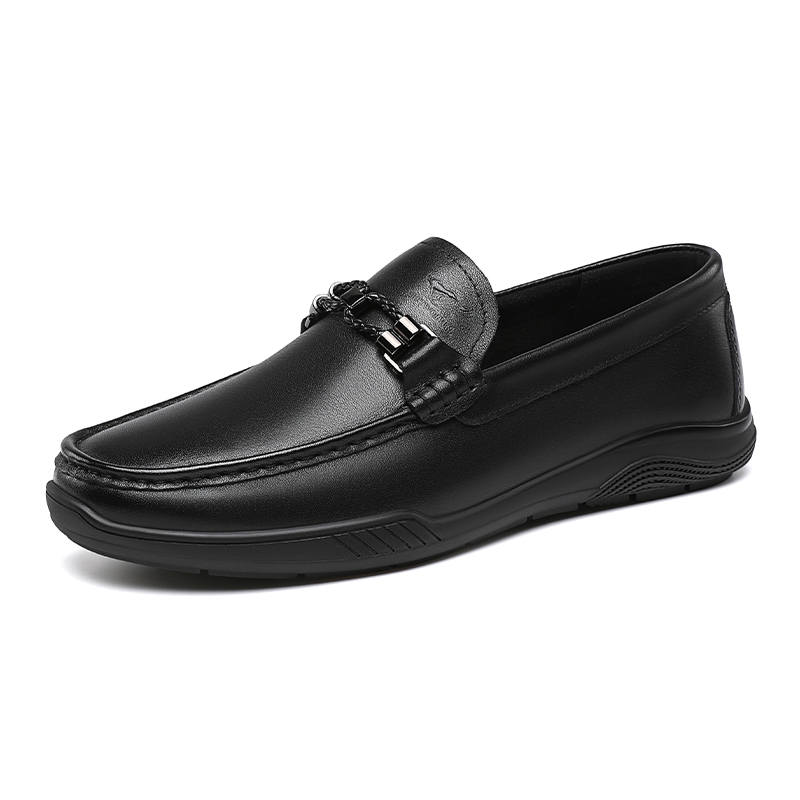 SEPTWOLVES Top Grain Cow Leather Gommino Loafers Men's HD