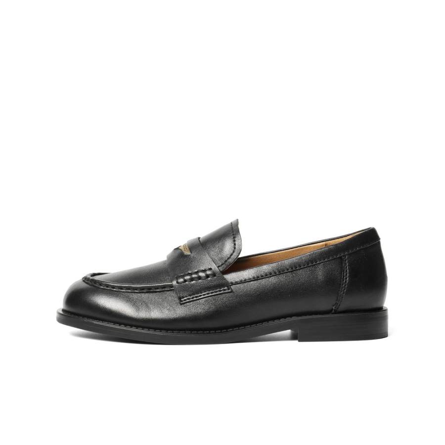 BELLE Loafers Women's Low Top Black/Apricot/Brown/Coffee