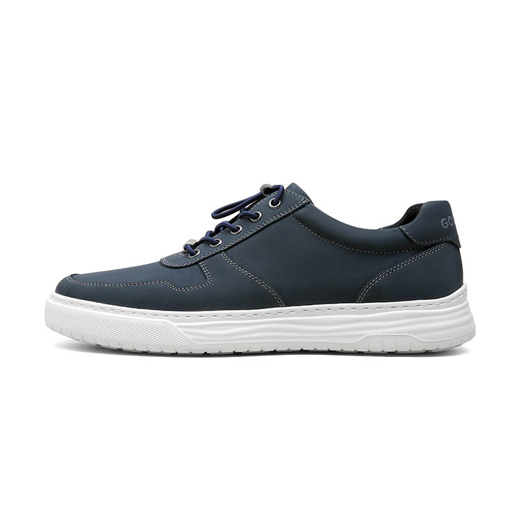 GOLDLION Top Grain Cow Leather Men's Casual Shoes Men's