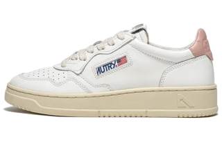 AUTRY Medalist Leather Low 'White Pink' Women's