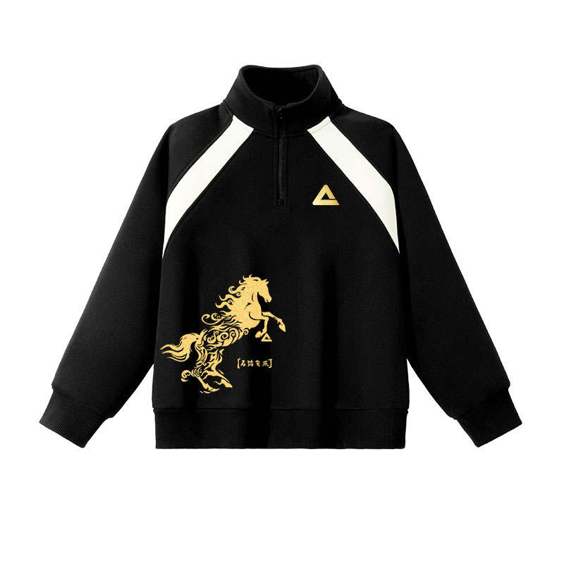 PEAK PEAK Kids Sweatshirts Half Open Collar Moderate