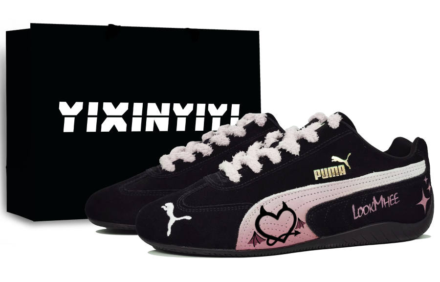 PUMA Speedcat Low top Casual Shoes Unisex Rouge Pink