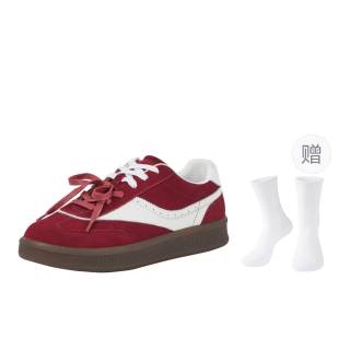 GXG Low top Skateboard Shoes Men's Red/White