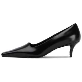 Tony Bianco ZENYA Cow Leather Slim Heel High Heels 5CM Women's Black
