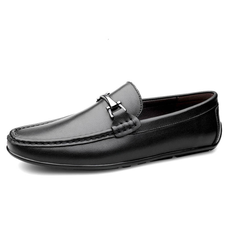 Devanro Men's Casual Shoes Men's Low Top Black