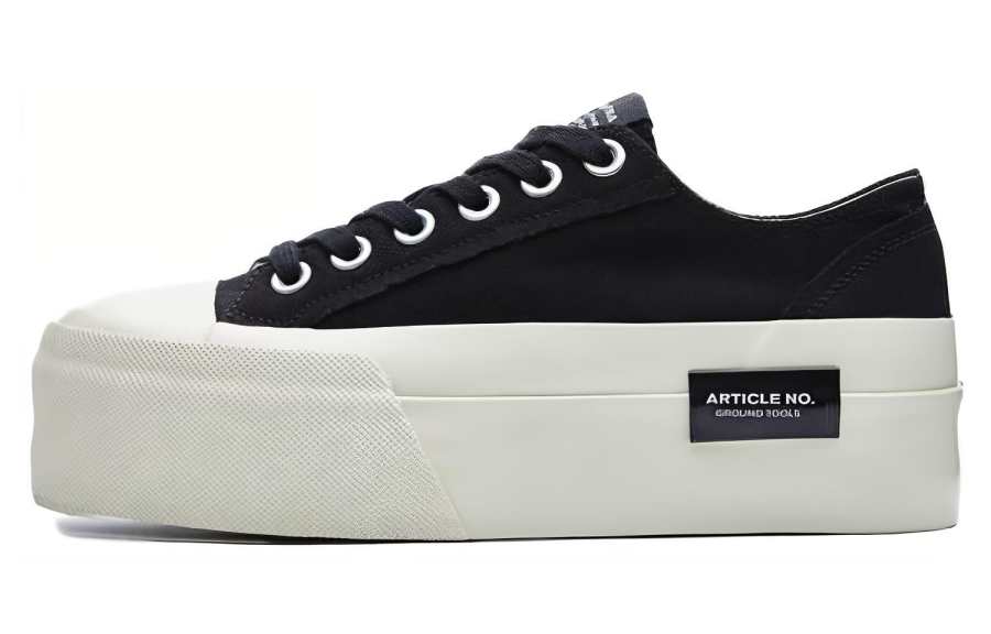 ARTICLE NO. ARTICLE NO. Low top Skateboard Shoes Unisex Black