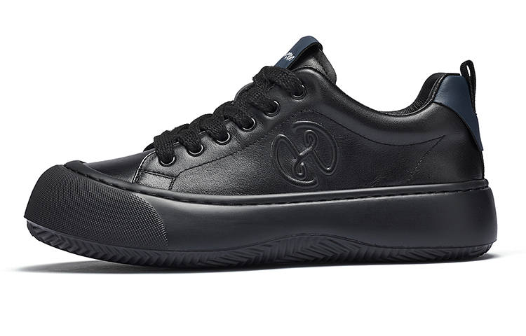 HARSON HARSON Cow Leather Low top Skateboard Shoes Men's