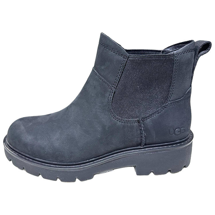 UGG UGG Cow Leather Chelsea Boots Women's Black