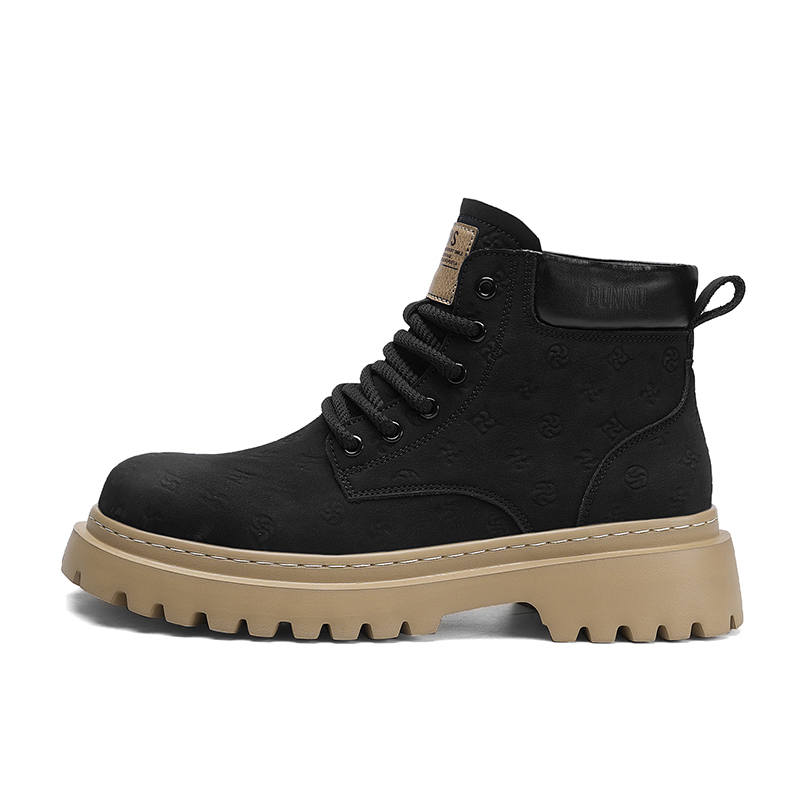 DUNNU DUNNU Combat Boots Men's Black