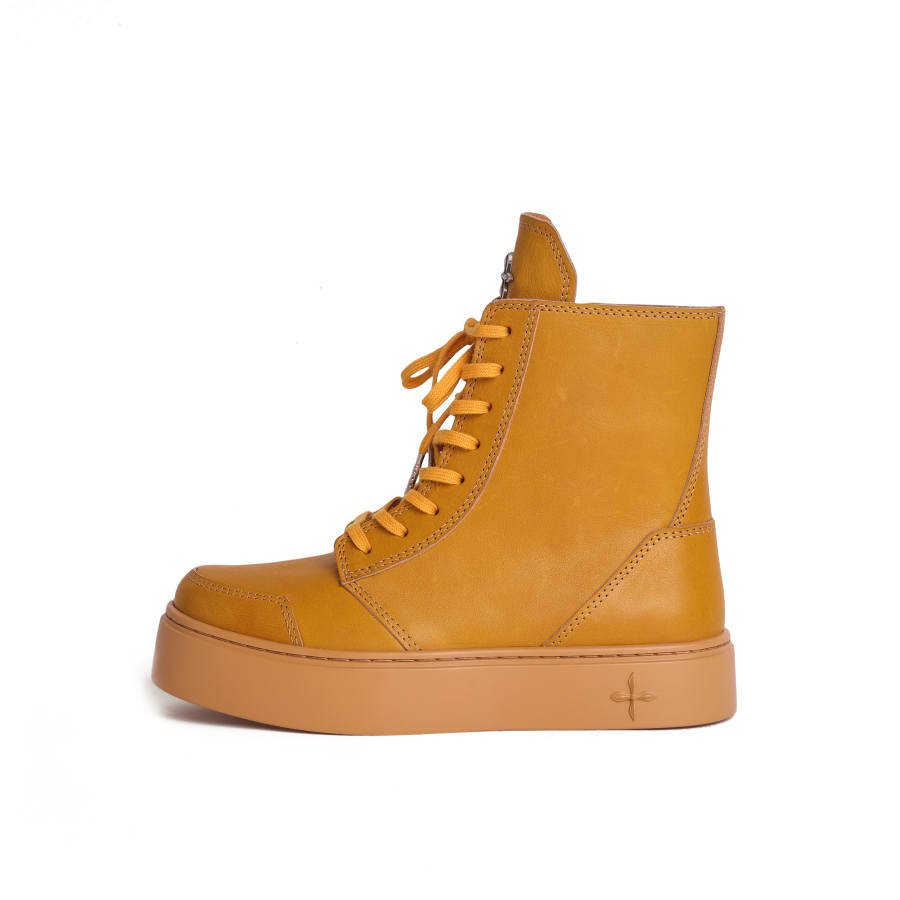 SMFK SMFK Cow Leather Ankle Boots Women's