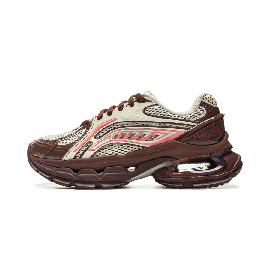 Li-Ning Li Ning Support Abrasion Resistant And Slip Resistant Low top Casual Shoes Women's Brown Rice