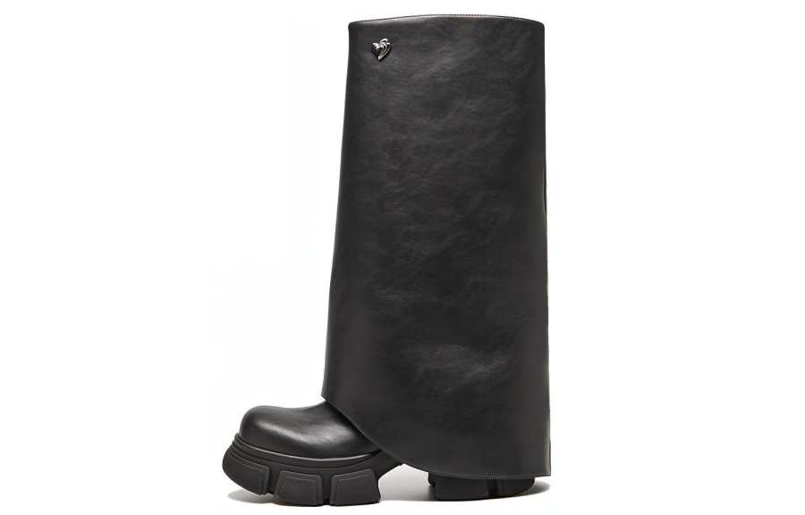VWL VWL Microfiber Leather Knee high Boots Women's Black