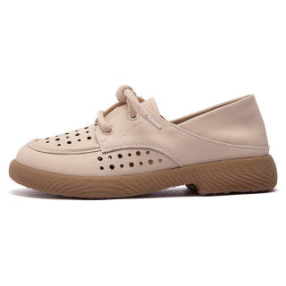 KANGLINIAO Cow Split Leather Casual Shoes Women's