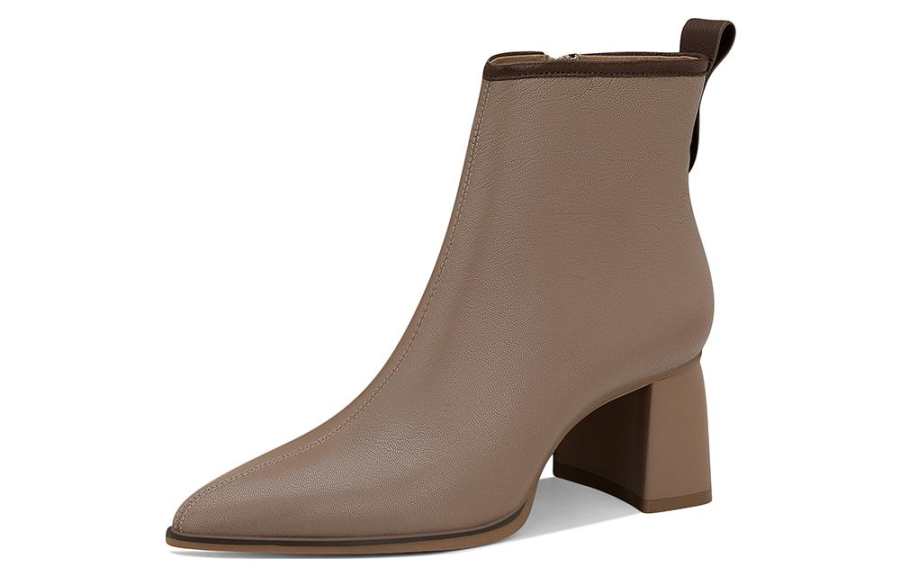 JESSICA SOPHIA Sheepskin Ankle Boots Women's