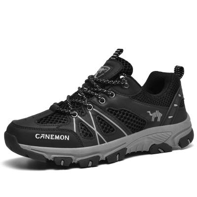 PROTECTCAMEL Cushioning Abrasion Resistant Lightweight Slip Resistant Low top Mountaineering Shoes Men's