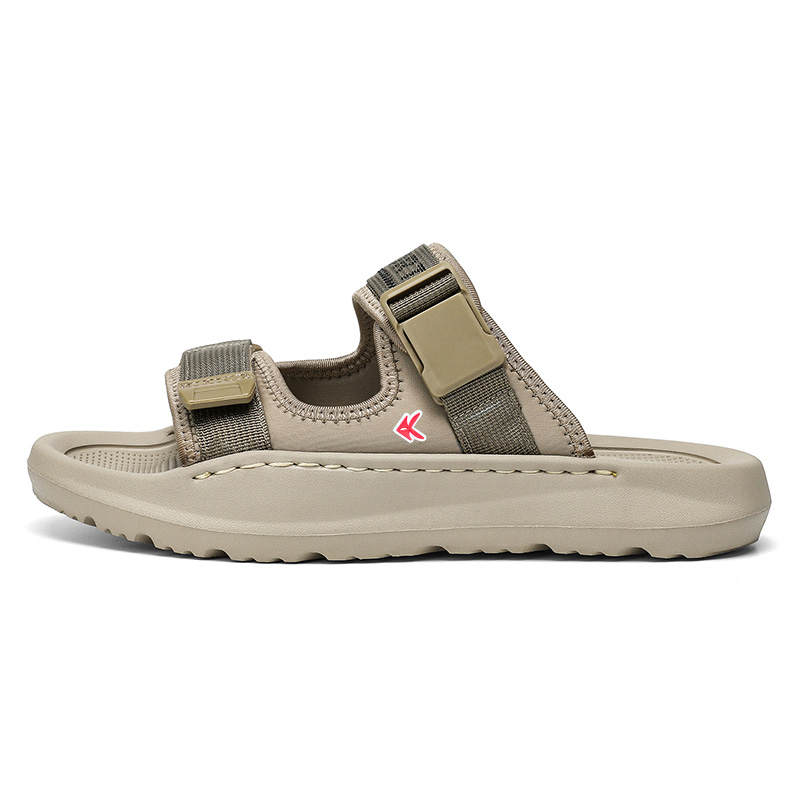 ZANSITE ZANSITE Slide Slippers Men's Khaki, Black