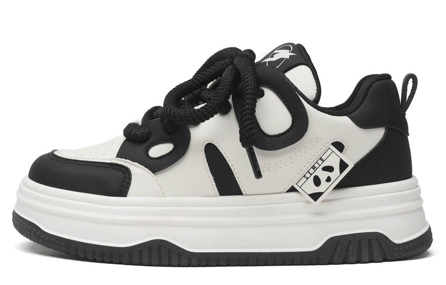 SEMIR Microfiber Leather Abrasion Resistant Abrasion Resistant Low top Skateboard Shoes Women's