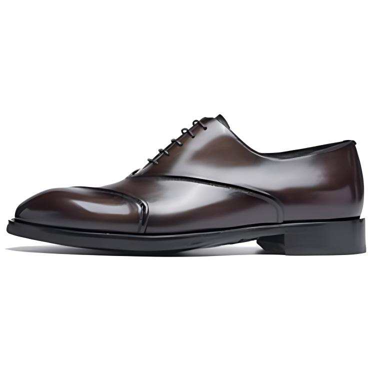 ROBERTA DI CAMERINO Cow Leather Dress Shoes Men's Brown