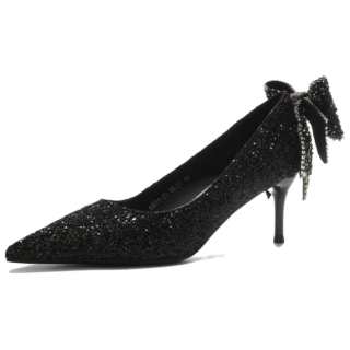 FOMOCE High Heels Women's Black