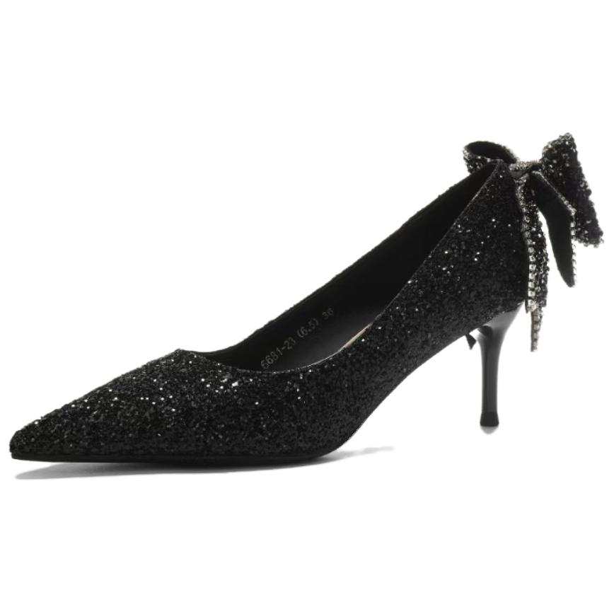 FOMOCE High Heels Women's Black