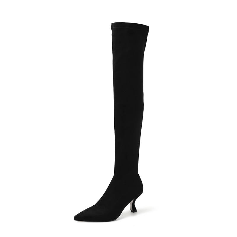 Hankermeet Suede Over the knee Boots Women's