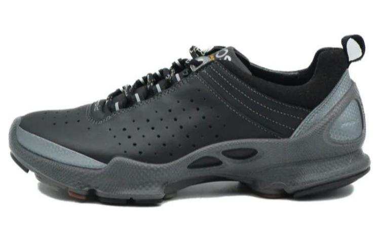 Ecco Biom C Cow Leather Cushioning Slip Resistant Breathable Low top Casual Shoes Women's Black