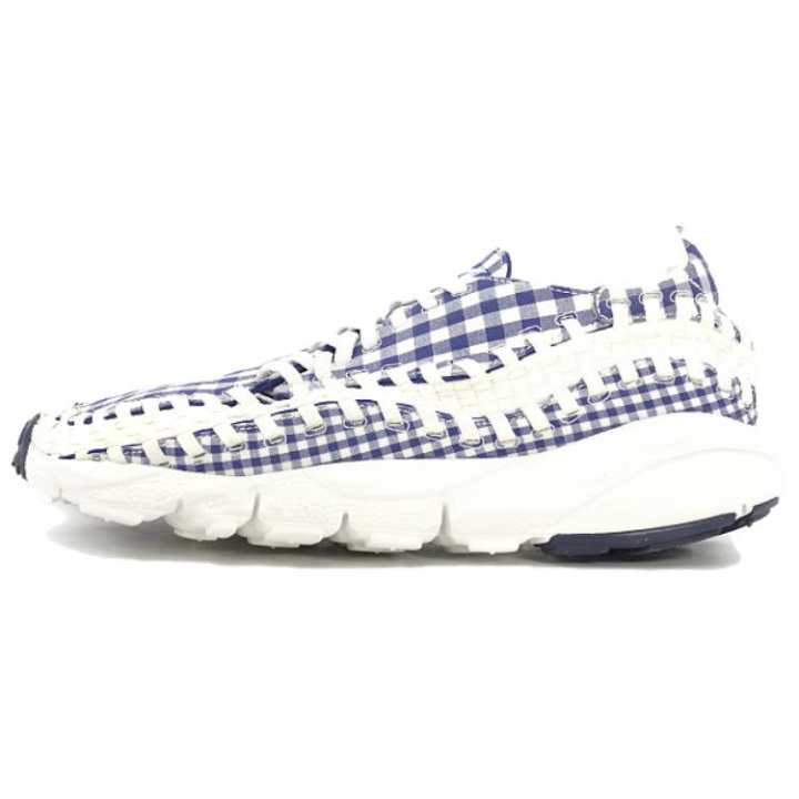 Nike Nike Air Footscape Slip Resistant Abrasion Resistant Low top Casual Shoes Men's Blue White