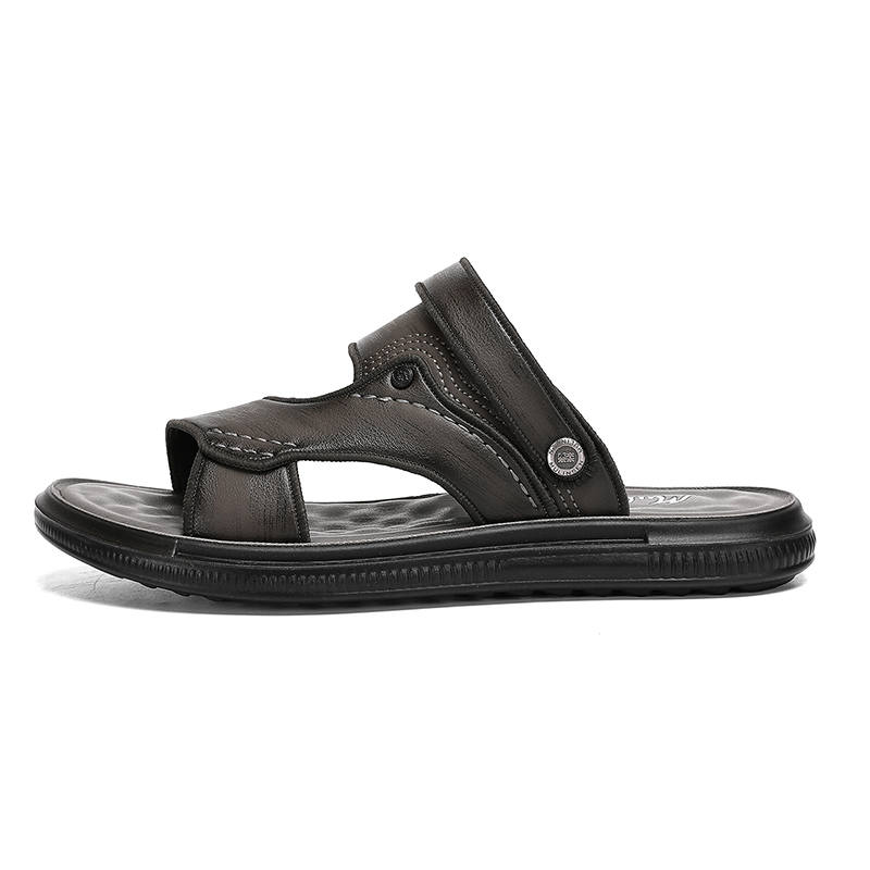 Mulinsen Beach Sandals Men's Gray/Black