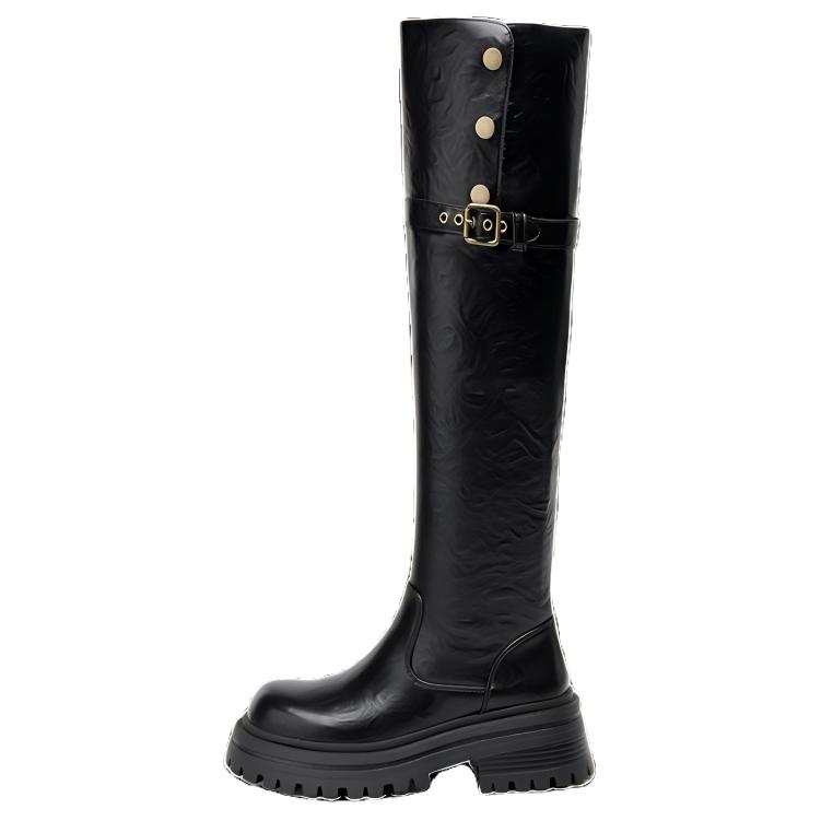DAPHNE DAPHNE Knee High Boots Women's Brown