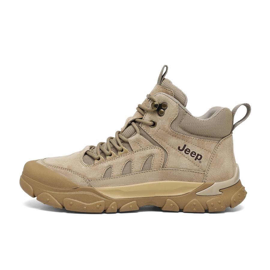 Jeep Outdoor Sports Cushioning Breathable Coverage High top Casual Shoes Men's
