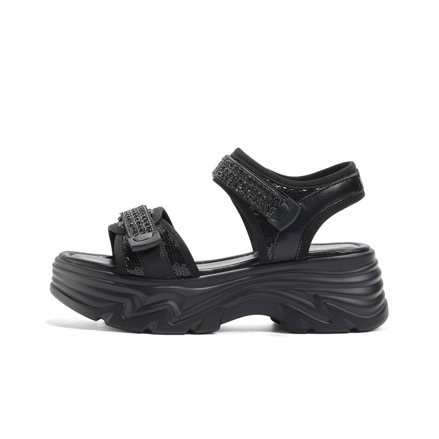 Hotwind Hotwind Fabric One Strap Sandals Women's