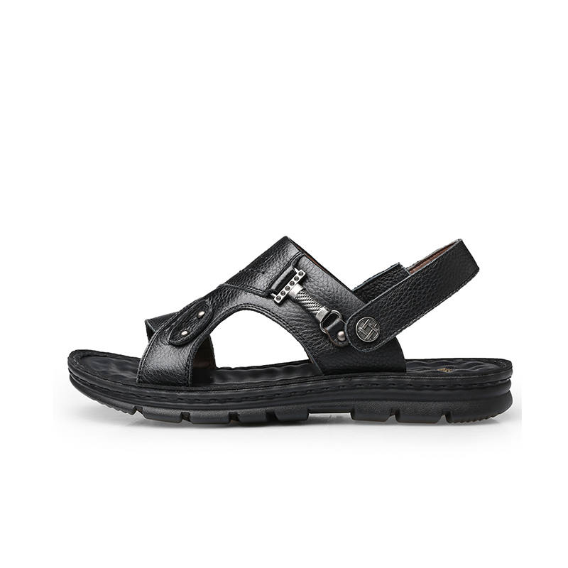 LAORENTOU Beach Sandals Men's Black/Brown/Khaki/Dark Brown