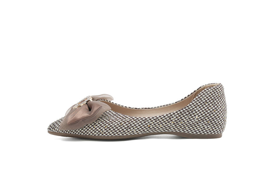 HLA Fabric Casual Shoes Women's Champagne