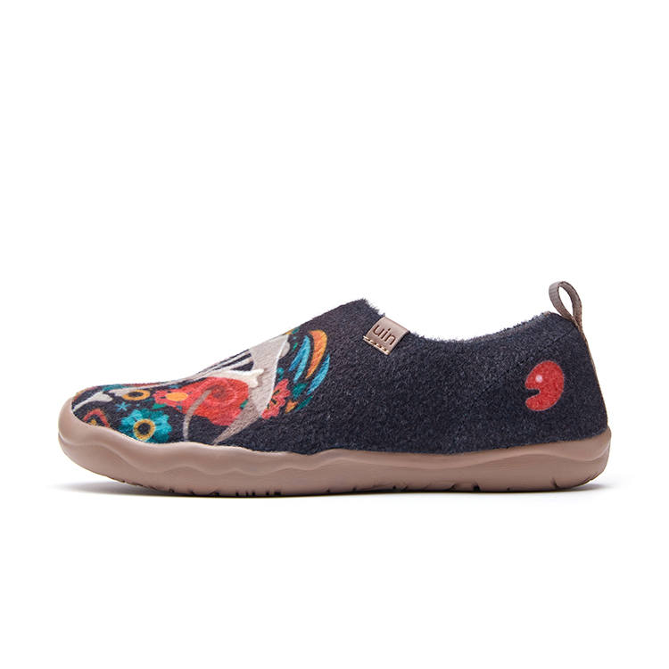 U.IN Painted Travel Shoes Toledo 1 Exploring Mauritius Collection Casual Shoes Unisex