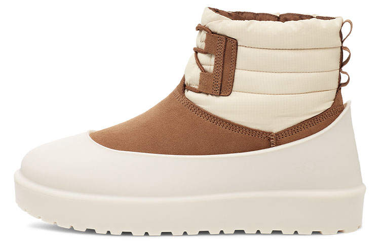 UGG UGG Classic Mini Lace Up Weather Boot 'Chestnut Whitecap'
