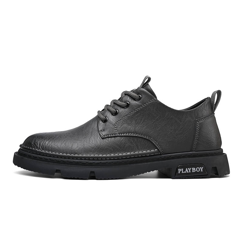 Playboy Playboy Cow Split Leather Casual Shoes Men's