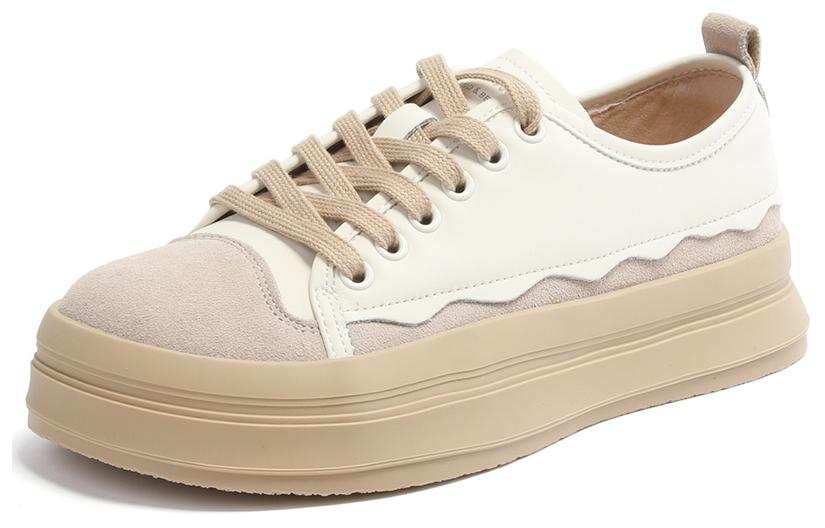 FOND&BERYL Pu Low top Skateboard Shoes Women's