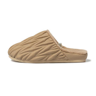 YUANGANG Pu Closed Toe Slippers Unisex