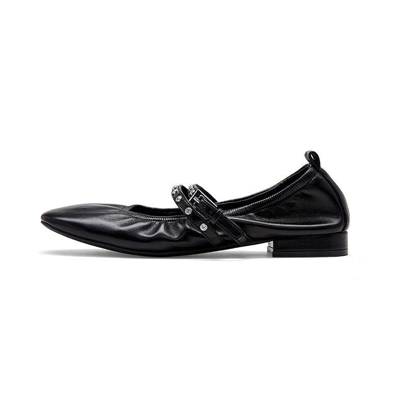 TOOMANYSHOES Block Heel Mary Jane Shoes Women's
