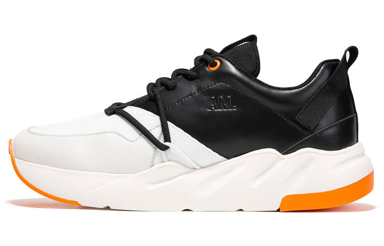 Anthony Miles Anthony Miles Chunky Sneakers Men's Low Top Orange White