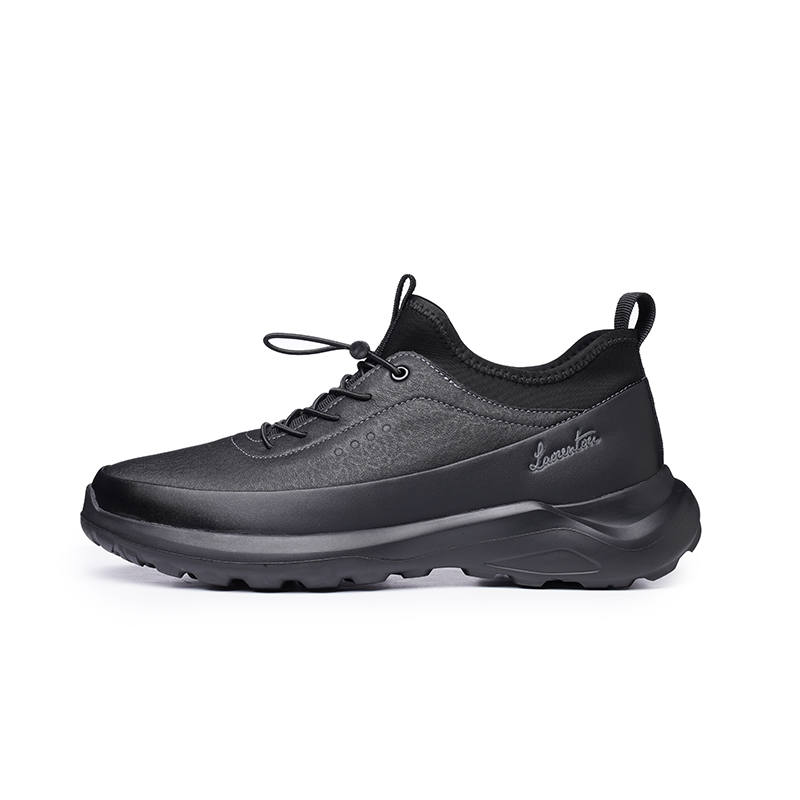 LAORENTOU Abrasion Resistant Cushioning Height Increasing Low top Casual Shoes Men's