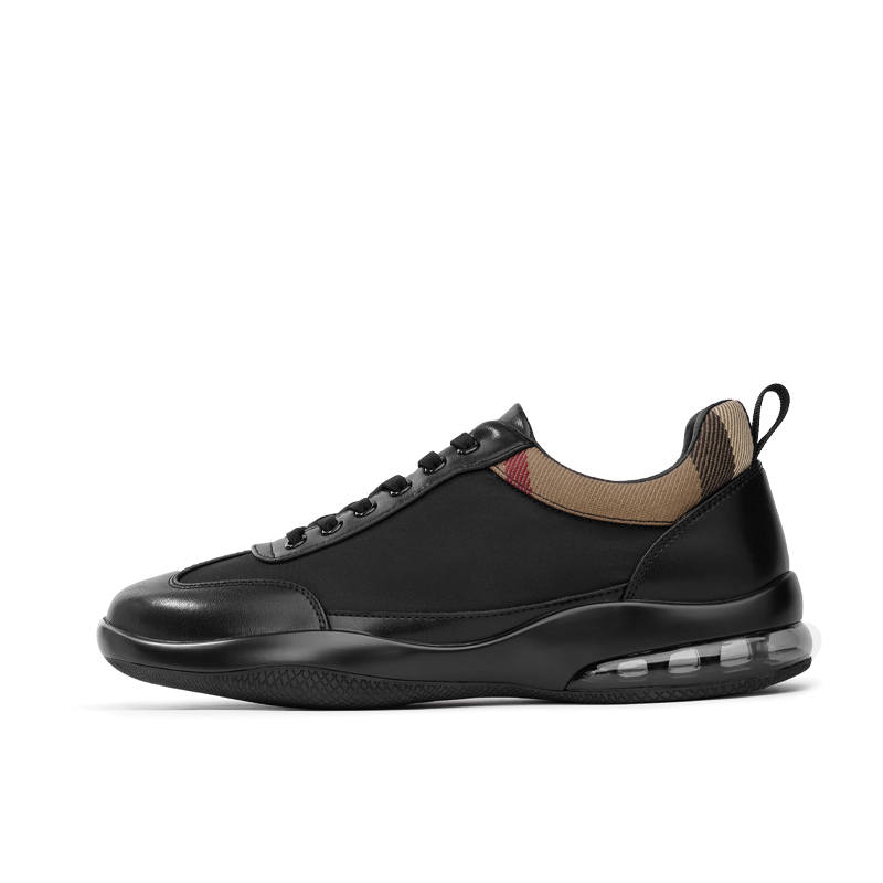 AQUASCUTUM Cow Leather Abrasion Resistant Slip Resistant Cushioning Height Increasing Lightweight Low top Casual Shoes