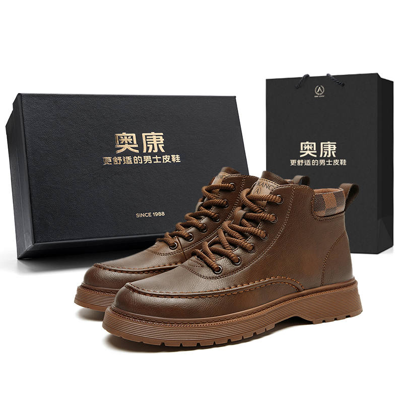 AOKANG AOKANG Short Combat Boots Men's
