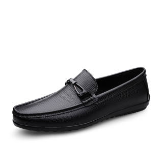 CCE Casual Leather Shoes Men's Low Top Black/White