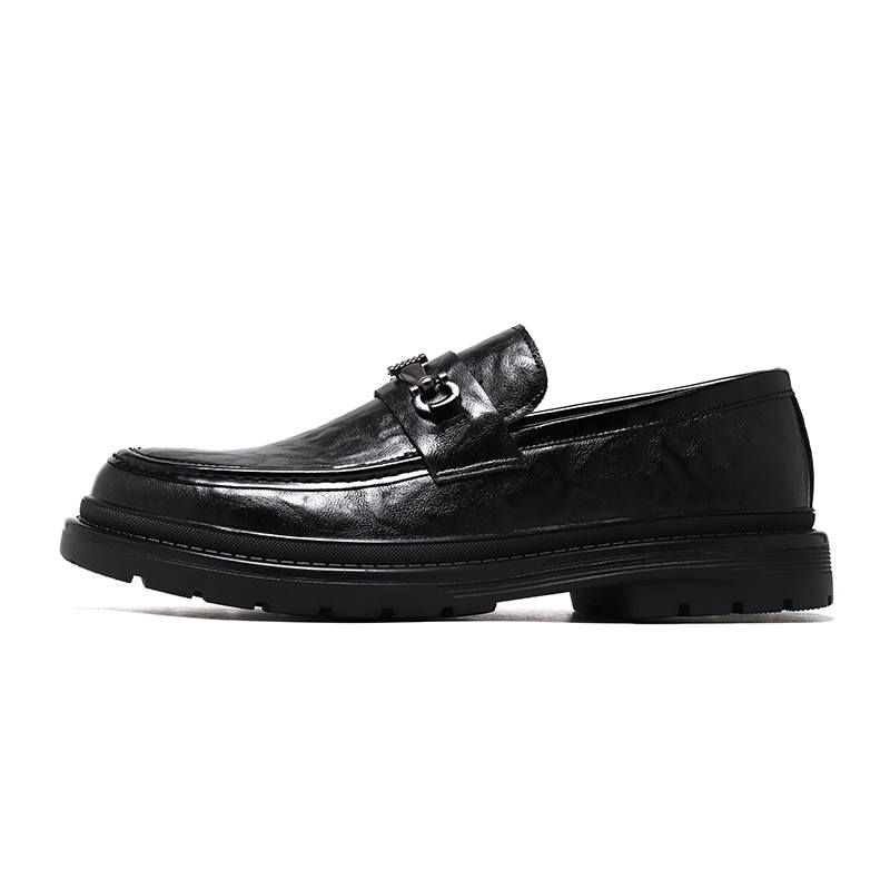 PINYI PINYI Microfiber Leather Casual Shoes Men's Black