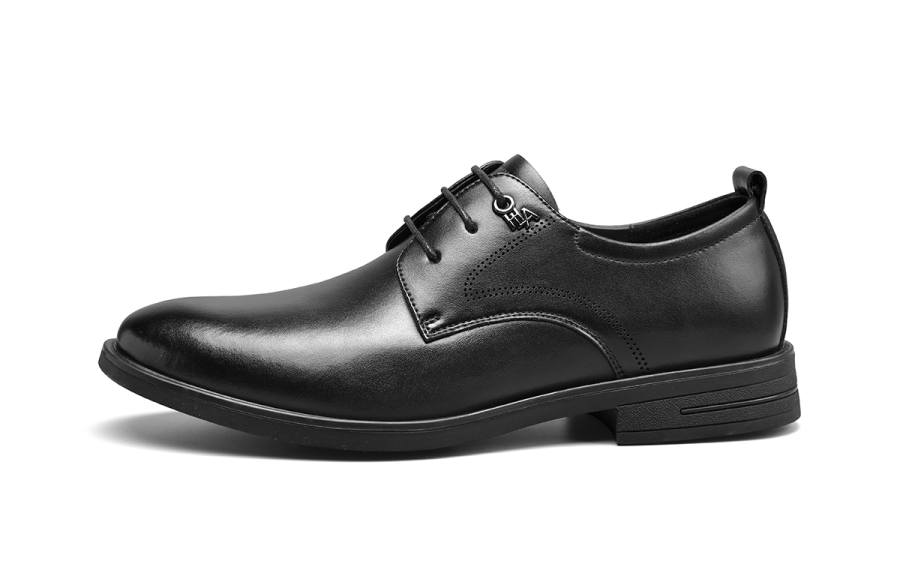 HLA Cow Split Leather Dress Shoes Men's