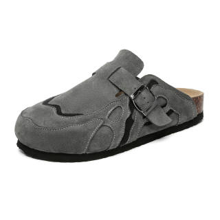 MPZY Odor Resistant Abrasion Resistant Odor Resistant, Abrasion Resistant Closed Toe Slippers Unisex Dark Gray