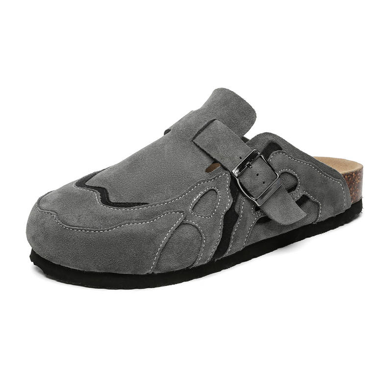MPZY Odor Resistant Abrasion Resistant Odor Resistant, Abrasion Resistant Closed Toe Slippers Unisex Dark Gray