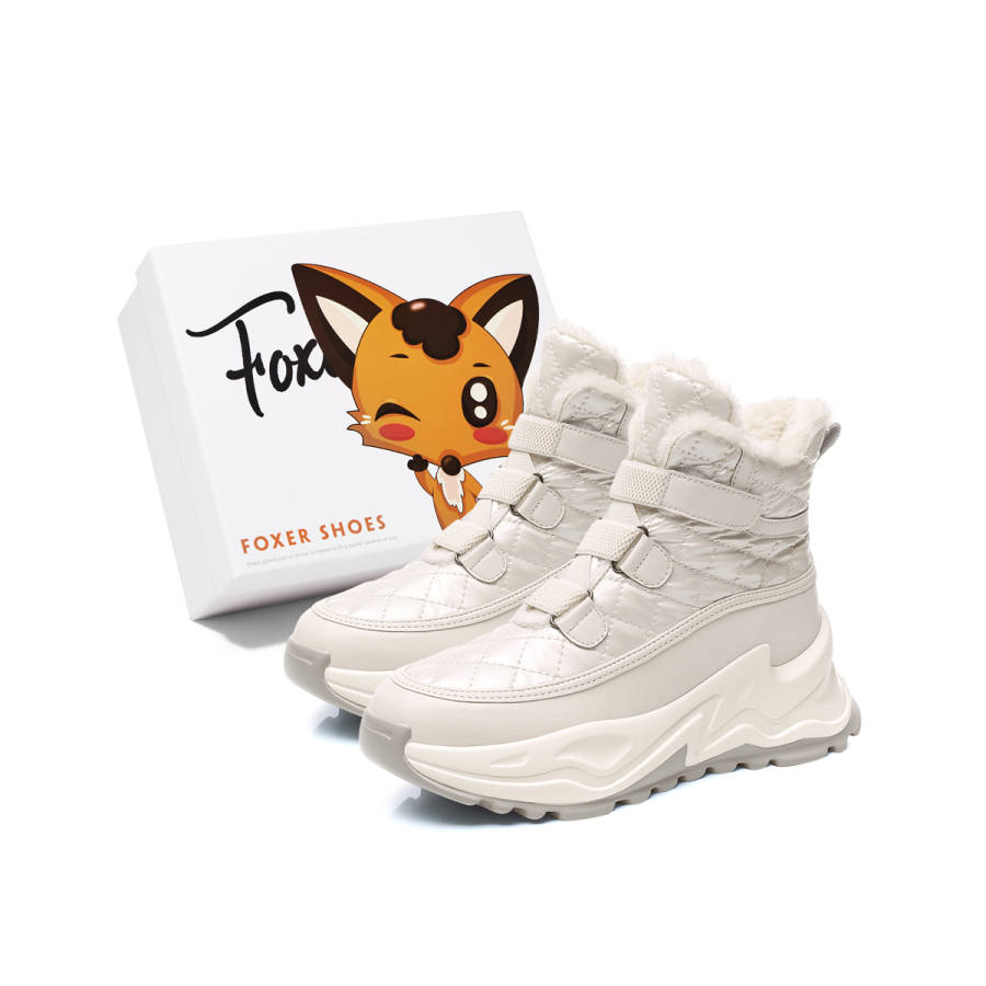 FOXER Mid Calf Boots Abrasion Resistant Slip Resistant Abrasion Resistant Slip Resistant